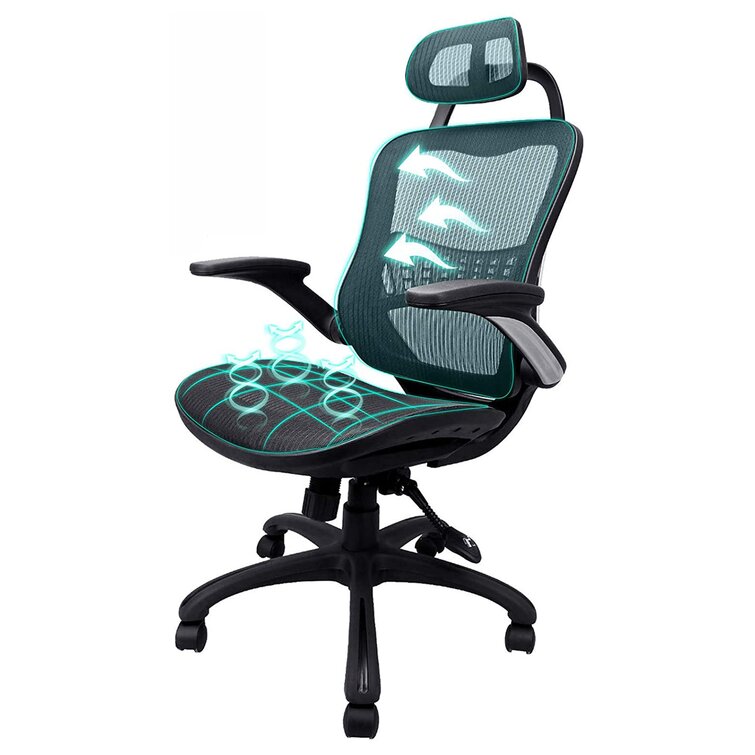 Komene Ergonomic Office Chair High Adjustable Back Mesh